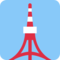 Tokyo Tower emoji on Twitter